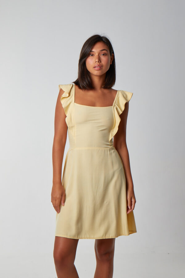 Love Spread Dress Lemon-1