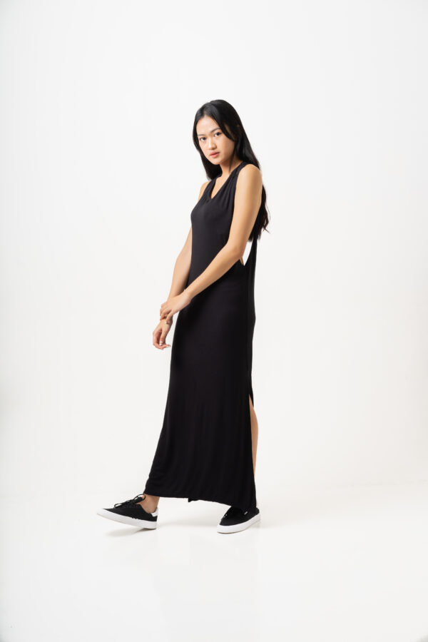 Twisted Dress Black-2